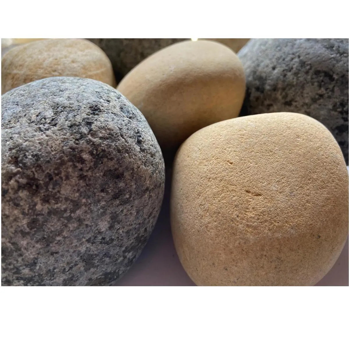 Black Beauty and Divine Gold Mixed Pebbles