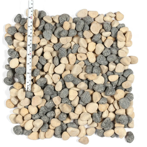 Black Beauty and Divine Gold Mixed Pebbles
