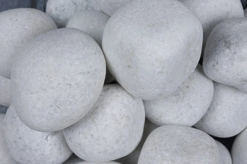 Crystal White Pebbles