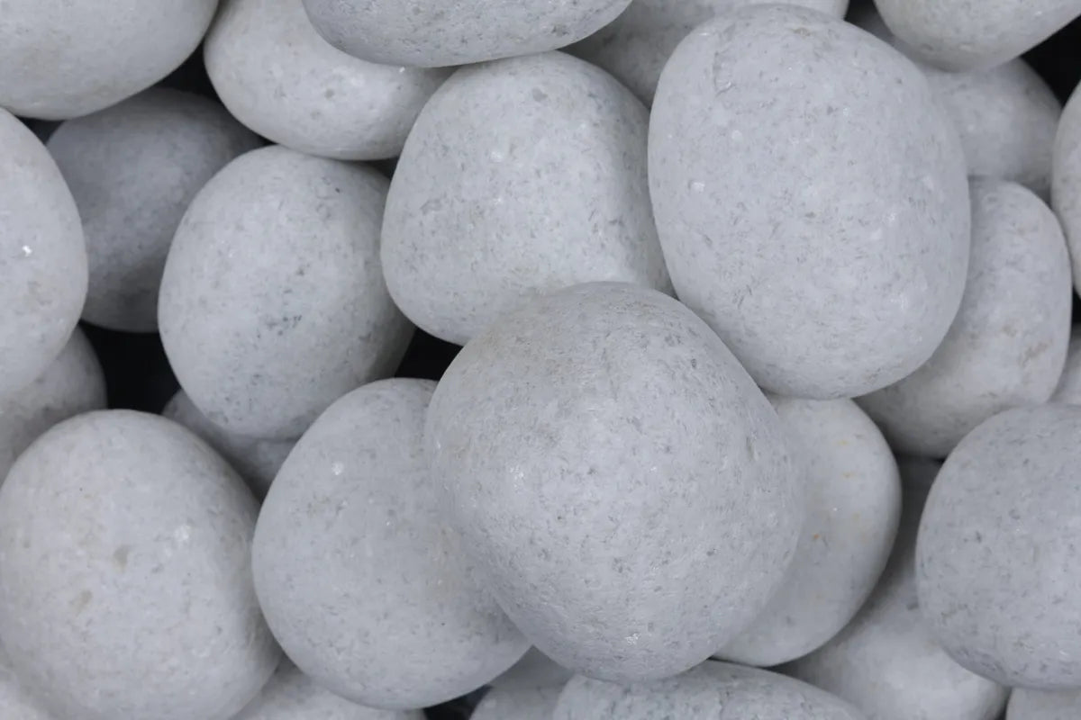 Crystal White Pebbles