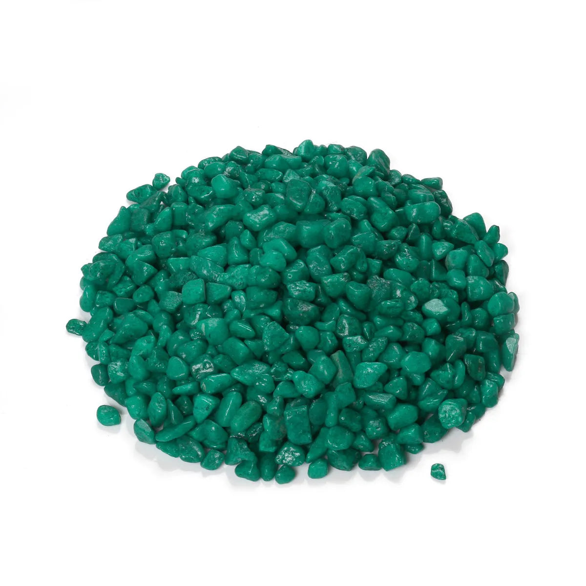 Pickle Green Glazed Colored Gravels