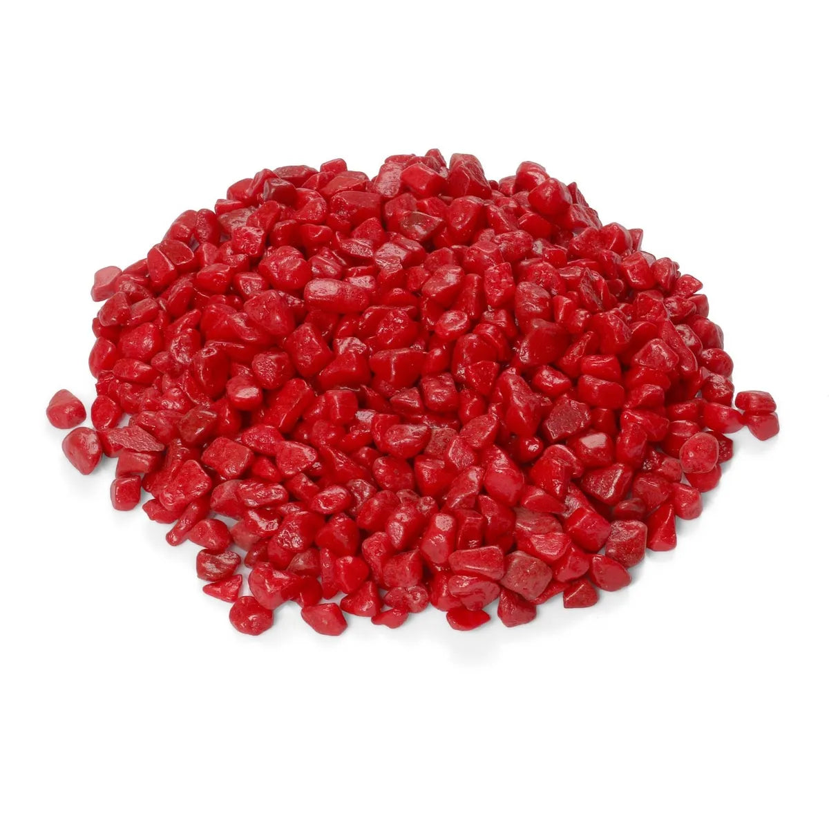 Cherry Red Glazed Colored Gravels