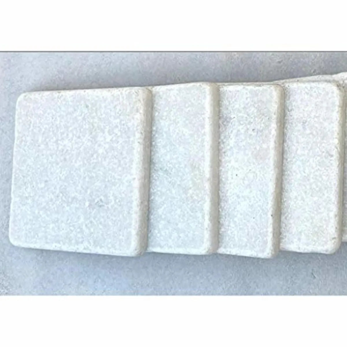 Coasters - White Marble Natural Stone DIY Table, Glass and Tea/Coffee Coas