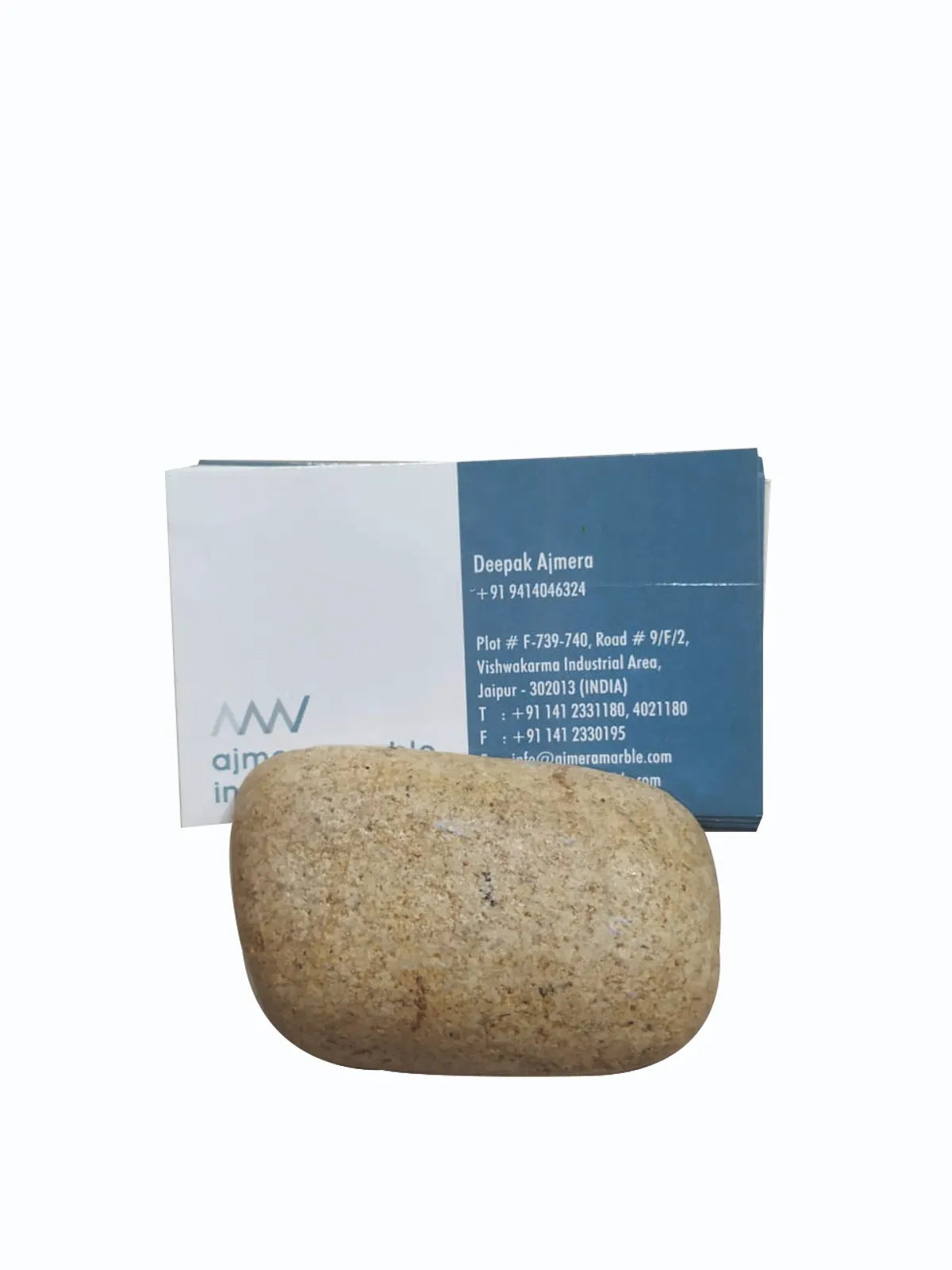 auric Natural Stone Business Card Holder for desks and Gifting