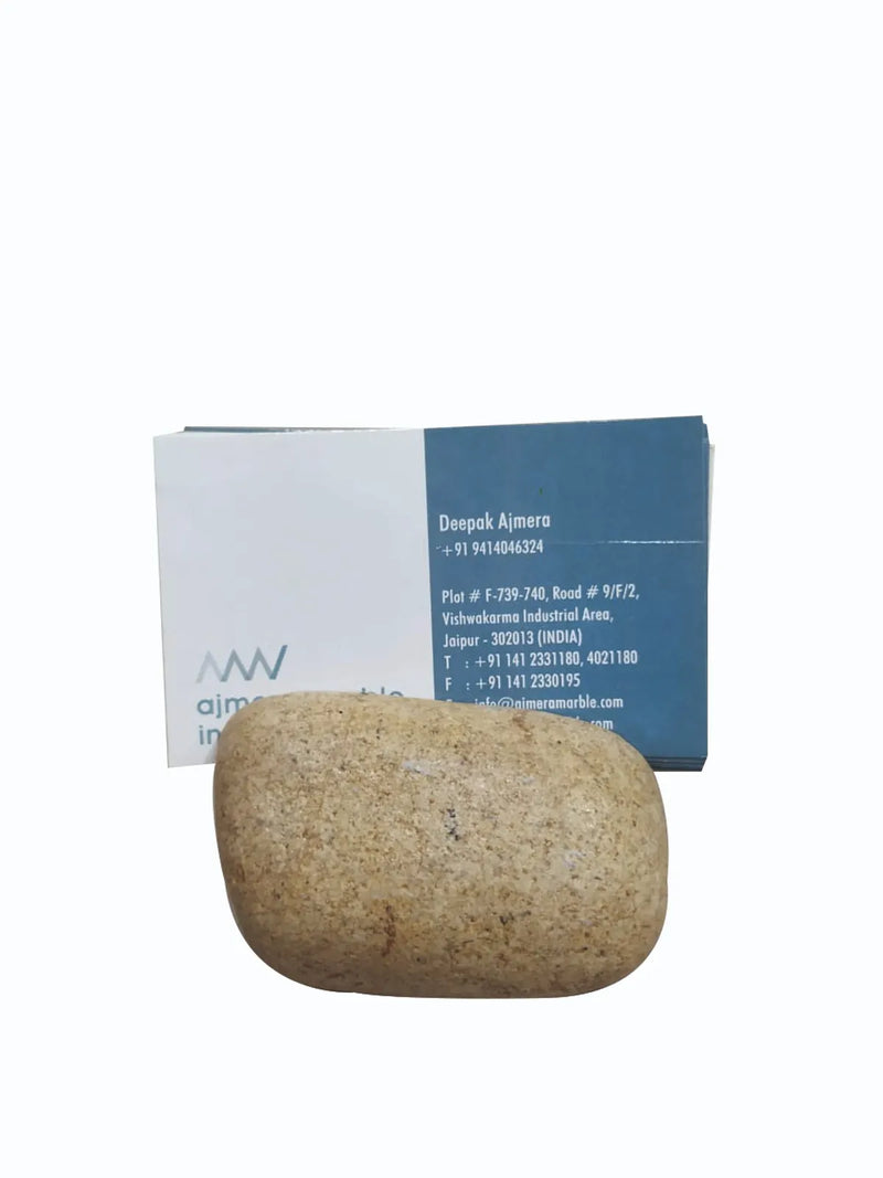 auric Natural Stone Business Card Holder for desks and Gifting