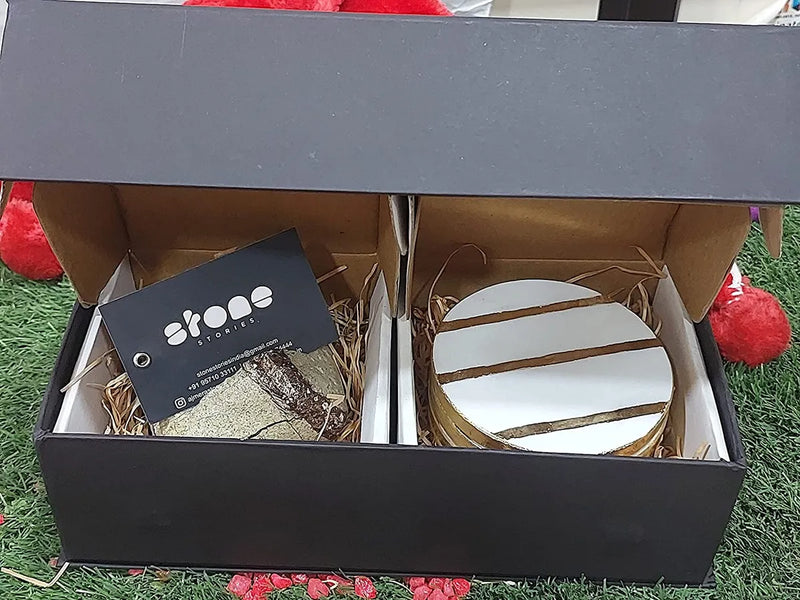 Multipurpose Marble Premium Gift Set and hamper including Business Card Hol
