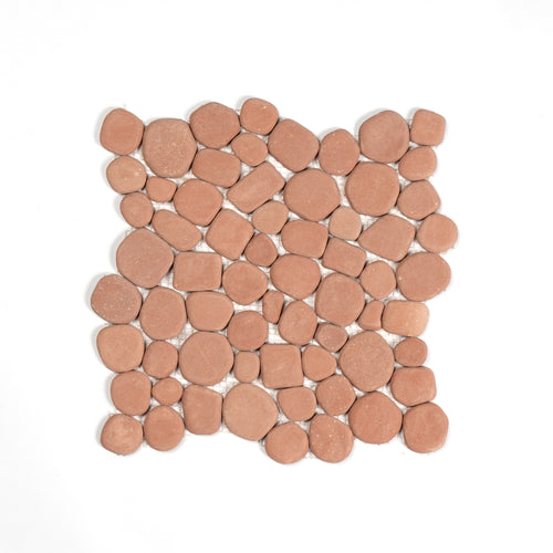 Agra red Flat Pebbles