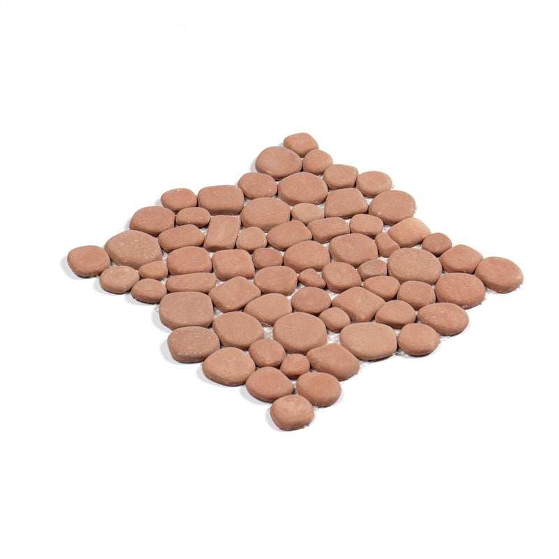 Agra red Flat Pebbles