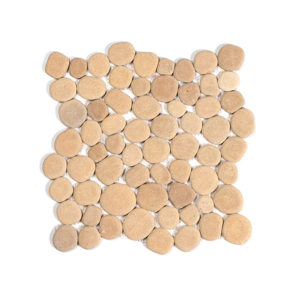 Golden Teak Flat Pebbles