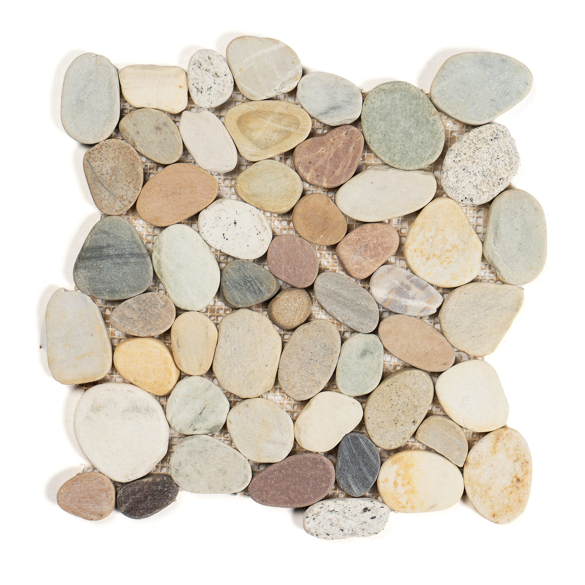 Himalayan Mix Sliced Pebble Tiles