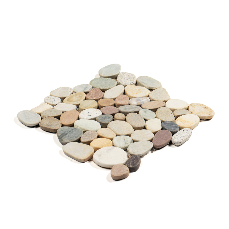 Himalayan Mix Sliced Pebble Tiles
