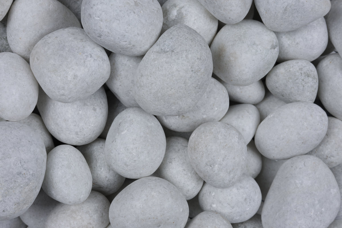 Crystal White Pebbles