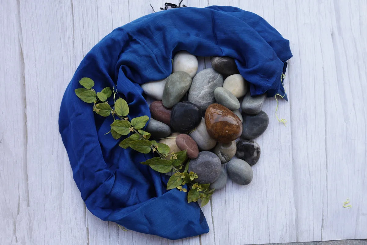 Himalayan Shimmery Mix Size Polished Pebbles