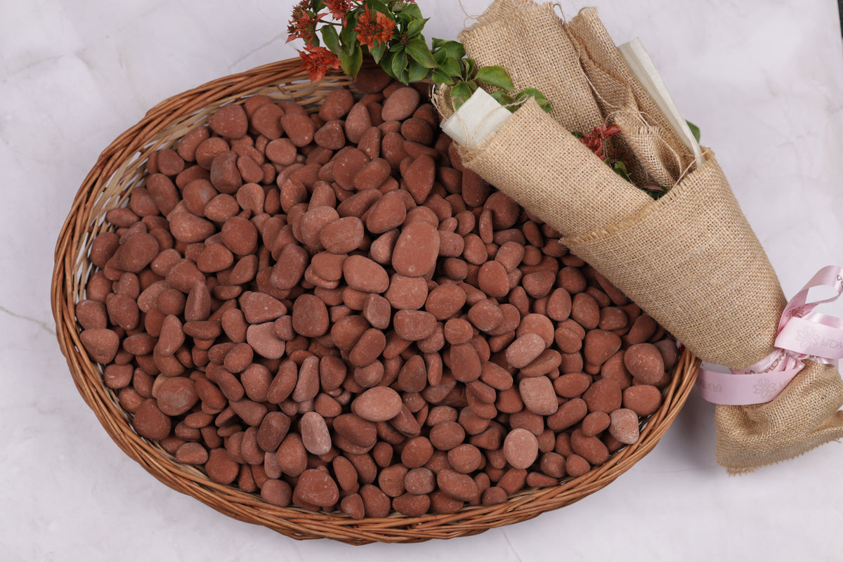 Agrarian Red pebbles
