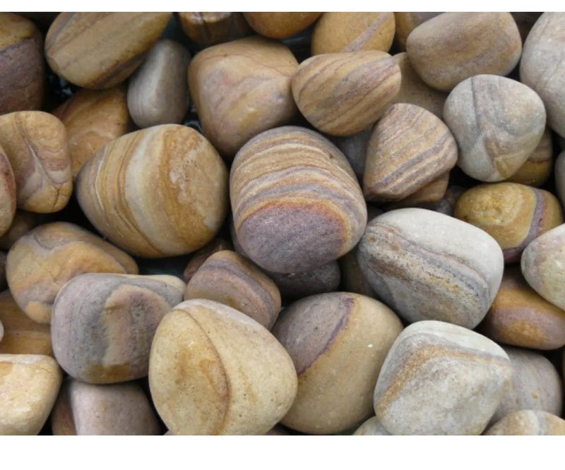 Rainforest Mixed Size  Pebbles