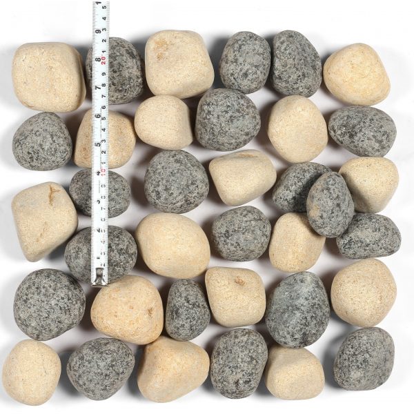 StoneStories Black Beauty and Divine Gold Mixed Pebbles S (1-2 inch) - Image 2